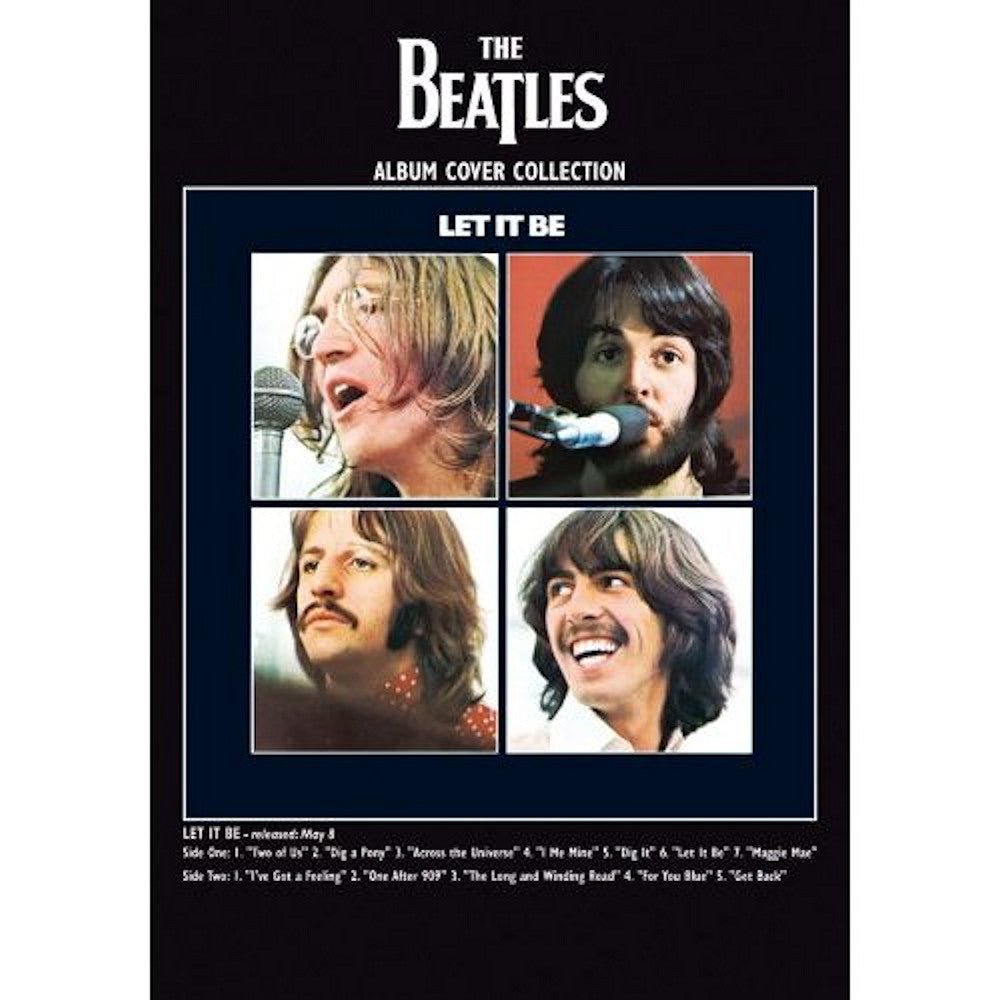 THE BEATLES ビートルズ (結成 65周年 ) - LET IT BE / ポストカード・レター - PGS